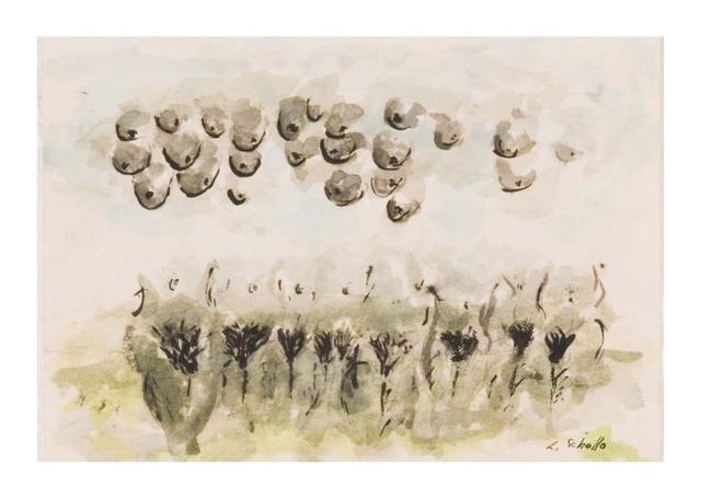 Lothar Schalla, Aquarelle – Aquarell Nr. 1