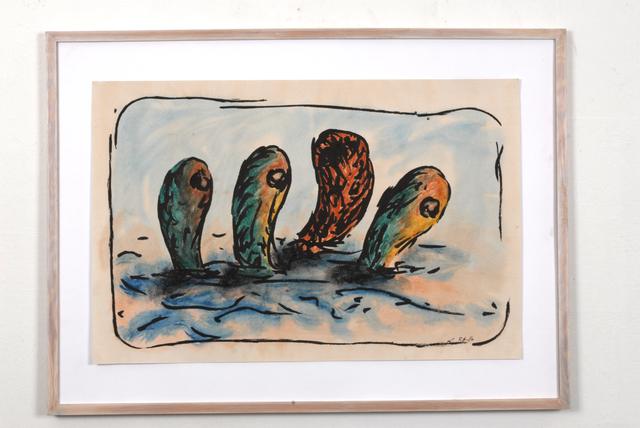 Lothar Schalla, Aquarelle – Aquarell Nr. 61