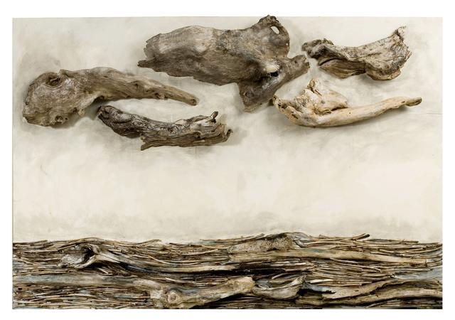 Lothar Schalla, Objekte & Holz-Reliefs – Holz-Relief Nr. 1
