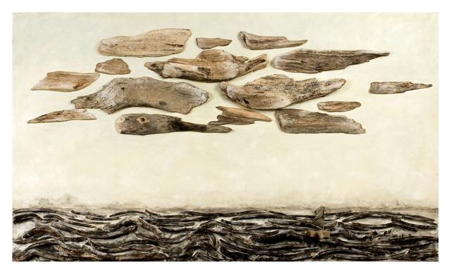 Lothar Schalla, Objekte & Holz-Reliefs – Holz-Relief Nr. 4