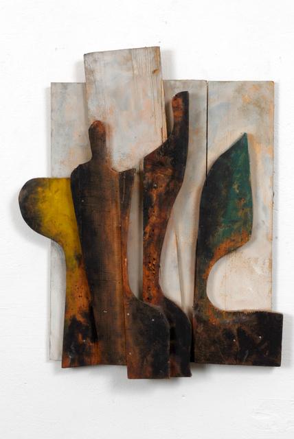 Lothar Schalla, Objekte & Holz-Reliefs – Holz-Relief Nr. 36