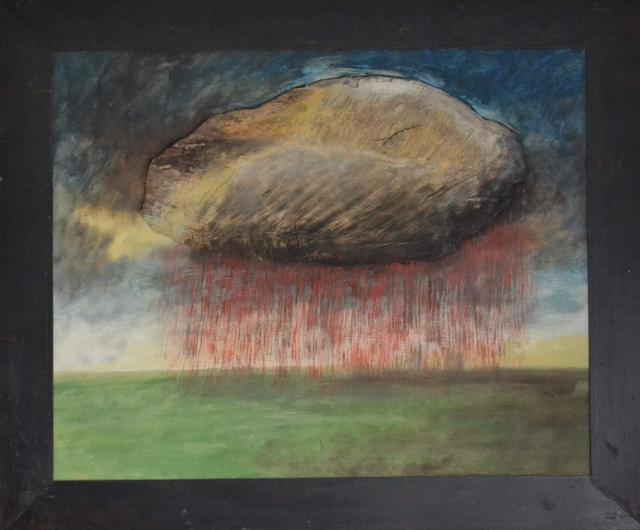 Lothar Schalla, Malerei – Nr. 4 · 110 × 95 cm