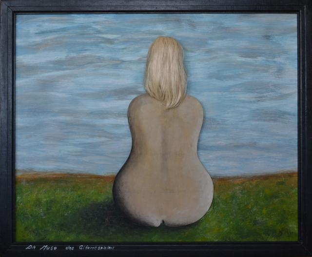 Lothar Schalla, Malerei – Nr. 11 · Die Muse des Gitarrenspielers · 110 × 90 cm