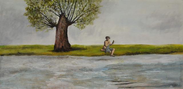 Lothar Schalla, Malerei – Nr. 21 · 175 × 95 cm