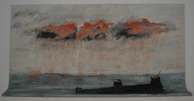 Lothar Schalla, Malerei – Nr. 46 · 250 × 120 cm
