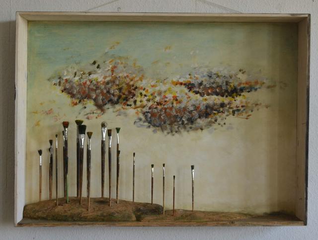 Lothar Schalla, Malerei – Nr. 49 · 130 × 105 cm