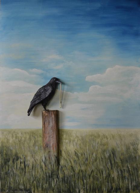 Lothar Schalla, Malerei – Nr. 51 · Die diebische Braut · 180 × 136 cm