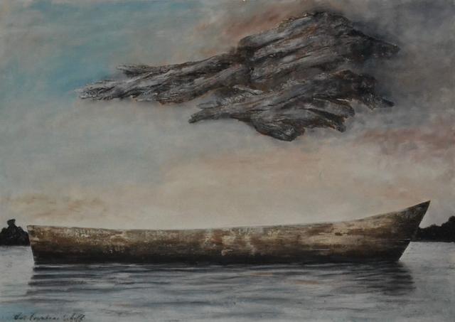Lothar Schalla, Malerei – Nr. 54 · 150 × 105 cm