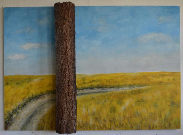 Lothar Schalla, Malerei – Nr. 63 · 210 × 145 cm
