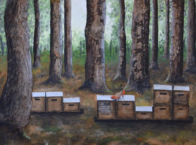 Lothar Schalla, Malerei – Nr. 68 · 150 × 110 cm