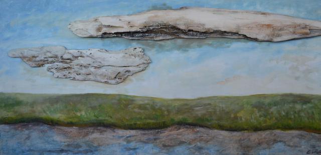 Lothar Schalla, Malerei – Nr. 73 · 210 × 100 cm