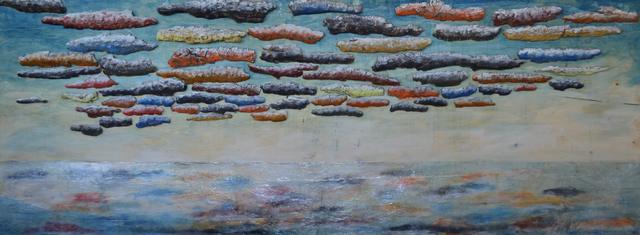 Lothar Schalla, Malerei – Nr. 74 · 235 × 85 cm