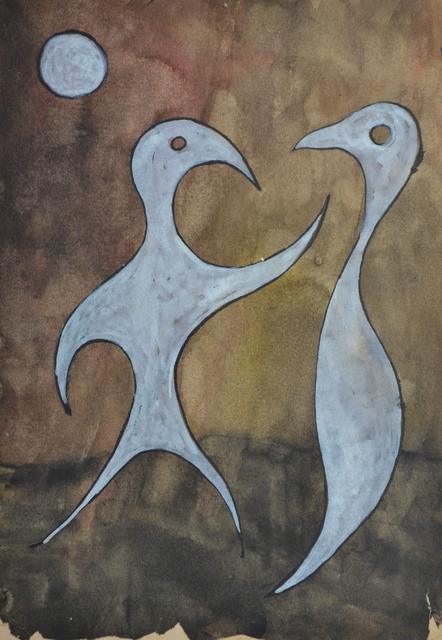 Lothar Schalla, Aquarelle – Nachtschwärmer Nr. 1