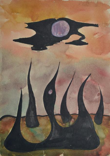 Lothar Schalla, Aquarelle – Nachtschwärmer Nr. 7