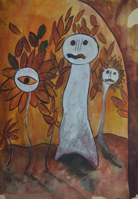 Lothar Schalla, Aquarelle – Nachtschwärmer Nr. 14