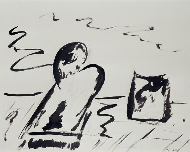 Lothar Schalla, Tuschezeichnungen – Tuschezeichnung Nr. 54